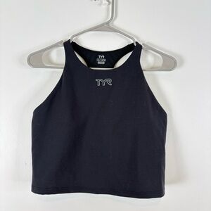TYR Crop  Tank with Built in Bra XL black